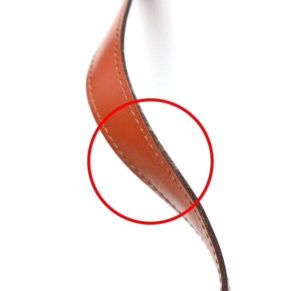 LOUIS VUITTON Brown Leather Tote Bag - Picture 14 of 16